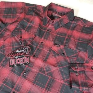 NWT Dixxon Men's 2X 2XL Indian Motorcycle 125th Anniversary Flannel Shirt